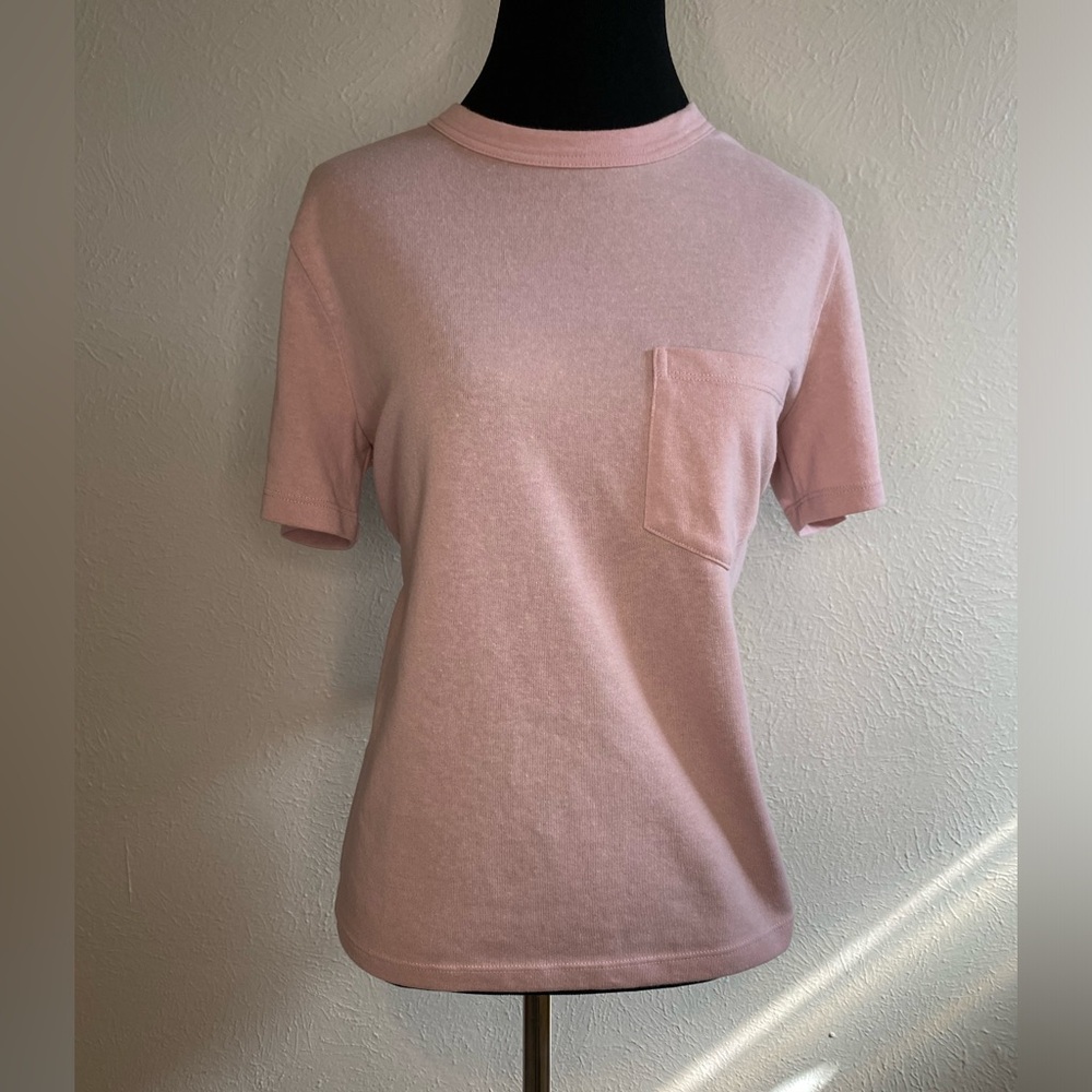 Madewell Crewneck Oversized Pink Tshirt Size S